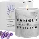 House Warming Gift 2025 - New Home Housewarming for Friend Couple Women Men - Homeowner Ideas - Apartment Home Party Decor - Unique Ceramics Scented Candle 9.5oz