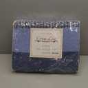 Cozy Line Home Fashions Sailor Navy Striped 100% Cotton Reversible Bedding Quilt Set, Coverlet Bedspread for Boys Kids (Navy/Red, Twin - 2 Piece)