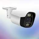 5MP PoE IP Bullet Camera Outdoor, Full Color Security IP Camera with Smart Dual Light, Two Way Talk, 98ft Night Vision, 110Wide Angle, Human/Vehicle Detection