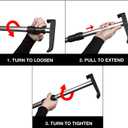 Telescoping Cargo Tool, Multi-Use Cargo Retriever, Extendable Reaching Aid, Heavy Duty Grabber Reacher Tool, Truck Bed Accessories
