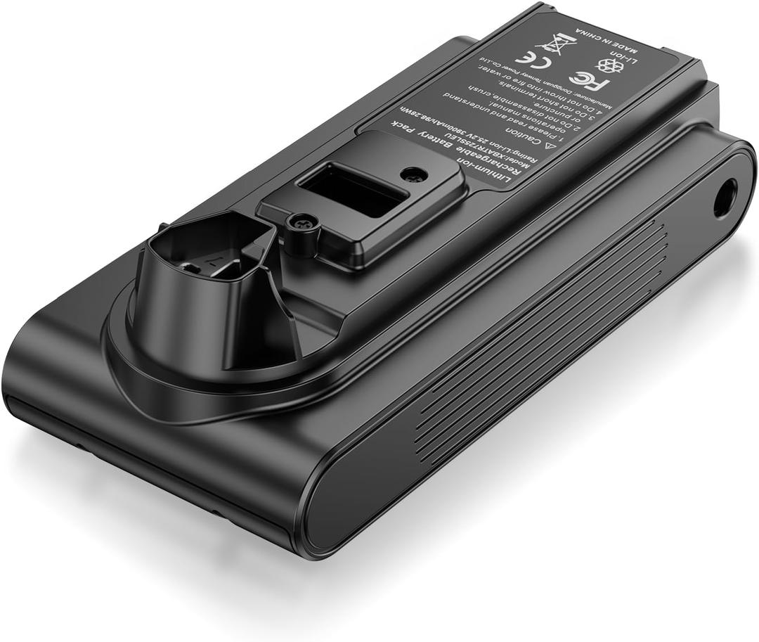 Futurebatt XBATR725SL Battery Replacement for Shark 25.2V 3900mAh Compatible with IZ840H IZ862H UZ865H IZ862HC UZ865HCCO Shark Cordless Vacuum Cleaners