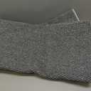 Dirt Trapping Door Mat 32x48, Grey Faux Jute Entryway Rug | 0.27" Low Profile, Washable & Non Slip Mud Mat, Back Front Door Mat Indoor Entrance