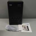 Dehumidifier for Bedroom Bathroom Basements, Dehumidifier with 2 Working Mode, Auto Shut Off, 7 Colors LED Light, Black