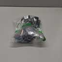 16 SJTW AWG Heavy Duty Power Cord 3 Prong Extension Cord, NEMA 5-15P to NEMA 5-15R, Power Cable for Indoor and Outdoor Use, Black Color, ETL Listed (2 Packs 10FT Black)