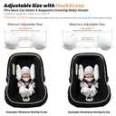 Adjustable Infants and Baby Neck Head Support,U-Shape Children Travel Pillow Cushion for Car Seat,Offers Protection Safety for Kids