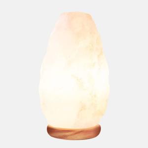Himalayan Glow White Salt Crystal Lamp, Natural Salt Night Light, Hand Crafted Salt Lamps with Neem Wooden Base, Salts Lamp Bulb,(ETL Certified) Dimmer Switch | 5-7 LBS