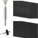 Pinewood Car Kit  Wheel Turning Mandrel Tool with 20 Sandpaper Sheets (120 & 220 Grit)  Derby Accessories for Wheel Polishing and Shaping