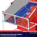 2-Player Kids Arcade Basketball Game Set, Dual Upgraded Hoop with LED Light Electronic Scoreboard 4 Balls, 3-12 Kids Sports Toys Carnival Games, Home Backyard Indoor Outdoor, Boys Girls Toddlers Gifts