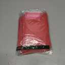 HYPERFIRE Women's Elegant Long Sleeve Scoop Neck Puff Bubble Mini Cocktail Dress Party Club (Red)