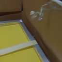 Aluminum Screen Printing Screens, 20 x 24 Inch Pre-Stretched Silk Screen Frames, Dry Sift Screen Set, Polyester mesh Screen, 60 90 110 200 Mesh, Micron Equiv 250 165 149 75 (4pack), 3 White 1 Yellow