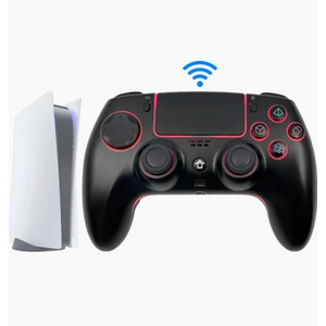 RGB Wireless Gamepad for PS5, Bluetooth-compatible Game Controller for PS5 Slim/PS5 Pro with Turbo Function Macro-defined Keys