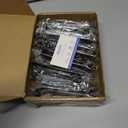 Ravinte 30 Pack Solid 5 Inch Kitchen Square Cabinet Handles Matte Black Pulls Drawer Pulls Kitchen Cabinet Hardware Flat Black Handles