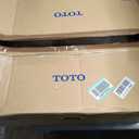 TOTO WASHLET A2 Electronic Bidet Toilet Seat with Heated Seat and SoftClose Lid, Elongated, Cotton White - SW3004#01