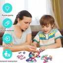 Reouinty Wooden Puzzle for Adults, Ninja Turtle Wooden Jigsaw Puzzles (11.7 * 23.6in-500pcs), Unique Shape Animal Adult Puzzles,Irregular Wood Puzzles Best Gift for Adults and Kids Family Game