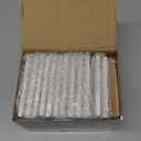 48 Pack Sublimation Blanks Coasters Bulk, 4 Inch Glossy White Glazed Ceramic Tiles Bulk with Cork Backing Pads, Heat Transfer Cup Mat for DIY Crafts Home Kitchen Decor (Square 48PCS)