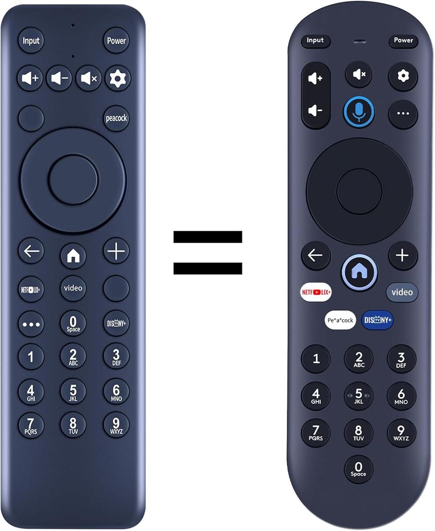 Replacement Remote for Pioneer Xumo TV, Stream Box Remote Control for CP-RC1NA-23 PN43-751-24U PN50-751-24U PN55-751-24U PN65-751-24U - No Voice