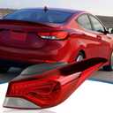 Compatible with 2014-2016 Hyundai Elantra Outer Tail Light Halogen Type 92402-3X230 HY2805130 Passenger Side(Not Compatible with GT)