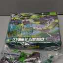 Dinosaur Toys for Kids 3-5, Glow in The Dark Flexible Train Track Playset, 2 Dinosaur Car for 3-7 Year & Up Old Boys & Girls Best Gift