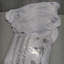 2 Pack 48" Diameter x 30" Height White Table Skirt | Fits 4FT Round Tables |Polyester Spandex Round Table Cloths with Skirt|Stain Wrinkle Resistant for Wedding,Party,Dining,Banquet