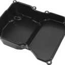 INFINAUTO No.265840/ 09G321361/ 09G321361A/ 09G321361B Engine Oil Pan Oil Pan Sump Transmission Oil Pan for Volkswagen Passat 2006-2010 Aluminum Alloy Black