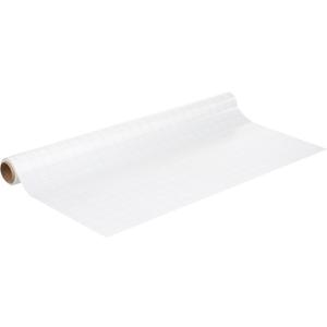 Whiteboard Sheets - Stick Anywhere for an Instant, Removable Dry Wipe Surface, 800 x 600 mm, Pack of 25, White and Grey Squared, Instant Dry Wipe Electrostatic Sheets, 1905157