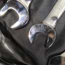 Egofine Ratcheting Wrench Set, 6 mm - 24 mm Metric Wrench Set 18pc, 72 Teeth Combination Wrenches Set, Chrome Vanadium Steel with a Roll Up Storage Bag