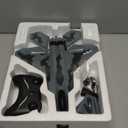 HAWK'S WORK 2 CH RC Airplane, F-22 Plane Ready to Fly, 2.4GHz Remote Control, Easy to Fly RC Glider for Kids & Beginners