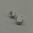 2Pcs Refrigerator Door Light Switch 2 Feet Compatible for GE Whirlpool, Maytag, Admiral, Amana, Kenmore, KitchenAid, Magic Chef Freezer Momentary Fridge Switch 2Pin NC AC 250V 2A-2.5A