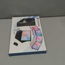 Keyboard Case for iPad 9.7 inch, iPad 6th (2018)/iPad 5th Gen(2017), iPad Pro 9.7(2016), iPad Air 2 (2014) - 7 Color Rainbow Change Backlit Magnetic Keyboard Built in Pencil Holder with Mouse- Black