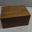 Rustic Solid Barn Wood Burial Cremation Urn Boxes and Casket for Human Ashes Adult Man or Woman up to 240 lbs