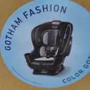 Graco Extend2Fit Convertible Car Seat, Rear and Forward Facing Car Seat with Adjustable Extension Panel for Extra Legroom, Great Gift for Baby Shower or Baby Registry, Gotham MFD: 04-01-26