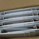 SUIN Basic 1-Inch 3-Ring-Binder, Customizable Clear View Cover, for US Letter Size 8-1/2 x 11'', Perfect for Office/School (White - 24 Packs)