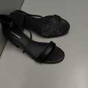 Amazon Essentials Women's Two Strap Heeled Sandal, Size 10.5
