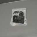 2 x Upgrade Shirt Stays for Men, Adjustable Elastic Dress Garters Belt Tucker Stays Holders Keepers with Non Slip Clips, Mens Suit Accessories for Police Military Professional 1 Pair (M)