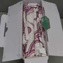 TEXAS LINEN CO. 100% Organic Cotton Printed Sheets Queen Size - 4 PC Organic Cotton Percale Sheets Queen Set (Paisley), Cooling & Breathable Sheet, 16" Deep Pocket Hotel Bedding - GOTS Certified