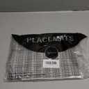 AHHFSMEI Placemats Set of 4 Washable Woven Vinyl Placemats for Dining Table Heat Resistant Non-Slip Stain Resistant Table Mats for Kitchen & Home Decor(Linen Gey,4) (17.7X11.8 inches set of 4)