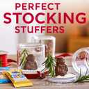 GHIRARDELLI Milk Chocolate Caramel Snowmen, 5.8 oz Bag Premium Holiday Chocolate Candy Individually Wrapped (Large)