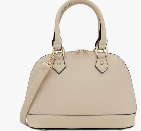 Zip-Around Saffiano Classic Dome Satchel