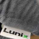 Lunix LX5 4-Piece Support for Shoulder & Upper Body Rest, Orthopedic Bed Wedge Pillow Set, Elevated Memory Foam for Post-Op Recovery & Sleep Comfort, Stone Navy