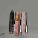 3PCS Honey Lipstick Tinted Lip Balm - Sheer Hydrating Lipstick for All Skin Tones - Moisturizing Lip Color, Nourishing Lip Balm with a Hint of Natural Black Cherry Tint (Black & Nude & Pink)