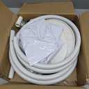 OurWarm 7.5Ft & 6Ft Balloon Arch Stand, Free Bending Shape Balloon Arch Kit, Half Arch Balloon Stand with Base, Balloon Column Stand Kit for Wedding Birthday Baby Shower Graduation Easter Decorations