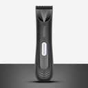 Predyee Manscape Trimmer for Men - IPX7 Waterproof Ball/Body Trimmer w/LED Light & Ceramic Blade, 120Min Groomer for Pubic/Groin/Chest, USB-C Fast Charge, No Nicks, Gifts for Him Dad Husband