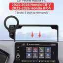 MaserWeller Car Phone Holder for Honda HR-V HRV 2023-2026 Accessories/CR-V CRV 2023 2024 2025 2026 Accessories 7/9-inch Screen Fixed Clip,Phone Mount Compatible with MagSafe, 360 Cell Phone Holder