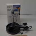 110V Hotel Wall Mounted Hair Dryer for Bathroom（with Night Light） Professional Styling HairDryer for Salon【Blue Light Negative Ions】 Fast Drying Restroom Blow Dryer，Matte Texture - Graphite Ash