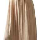 Lauweion Womens Turtleneck Maxi Sweater Dresses Long Sleeve Knit Pullover Jumper Fall Winter Flowy Modest Long Dress (Medium, Khaki)