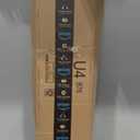 Toolour Desk Lamps for Nail Tech,24W Large Dual Architect Lamp with Remote Control,5 Colors Stepless Dimming Sleep Mode & Memory Function Workbench LED Halfmoon Light for Beauty Salon Home Office