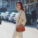 Prettyzys Womens Shoulder Bag,Small Size Crossbody BagsVegan Leather Purses For Women With Adjustable Strap Handbags