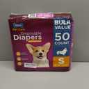 Inspire Pet Care Dog Diapers Female Dogs | Bulk Value Doggie Incontinence, Accidents, for Heat, Pee or Period and Housebreaking (Small (50 Count))