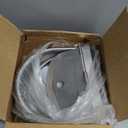 Automatic Animal Water Bowl with Float Valve, 304 Stainless Steel Livestock Water Dispenser for Dog Horse Goat Pig Cow Livestock Water Bowl Kit Includes Bowl, Pipe, 2 Valves, Quick Connector Adapter