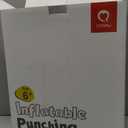 QPAU Punching Bag for Kids, 66 Inch Stable Inflatable Boxing Bag with Boxing Gloves, Stand Kids Punching Bag Toy for Boys & Girls Age 6-12, Boxing Set for Practicing Karate, Taekwondo, MMA